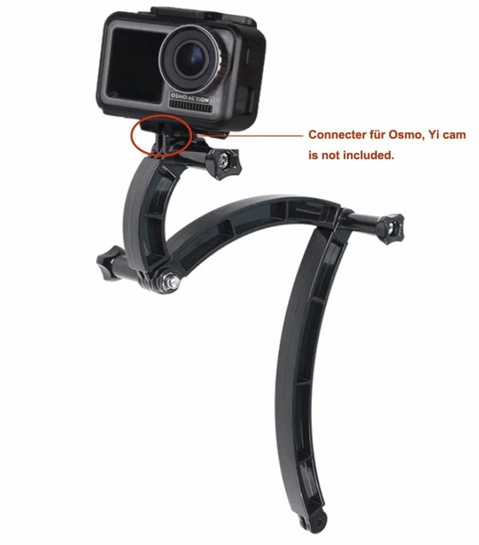 Zestaw montażowy kasku 3 w 1 Gopro Hero SJCAM EK7000 GeekPro 7,5/13,5/19,5 cm