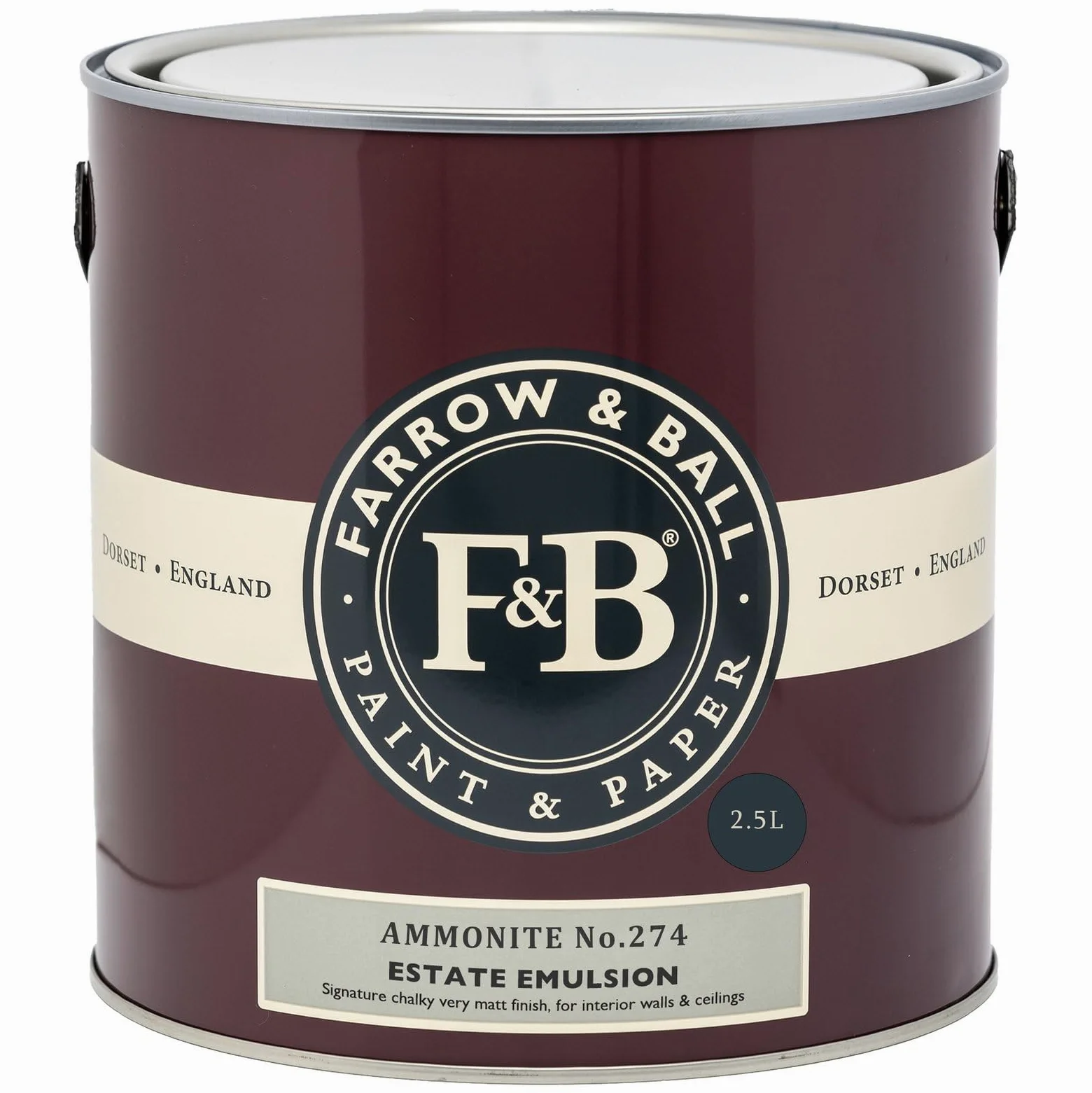 Farrow & Ball Emulsja kombi, 2,5 l – amonit nr 274