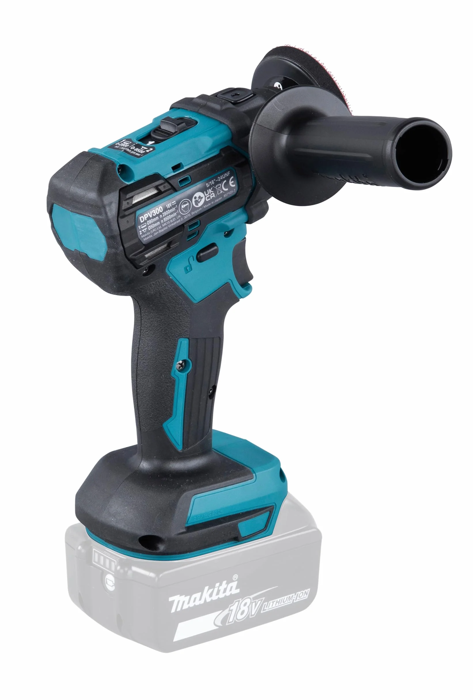 Makita Dpv300Z Szlifierka, Zielony/Czarny, 15,2 x 5,1 x 10,2 cm
