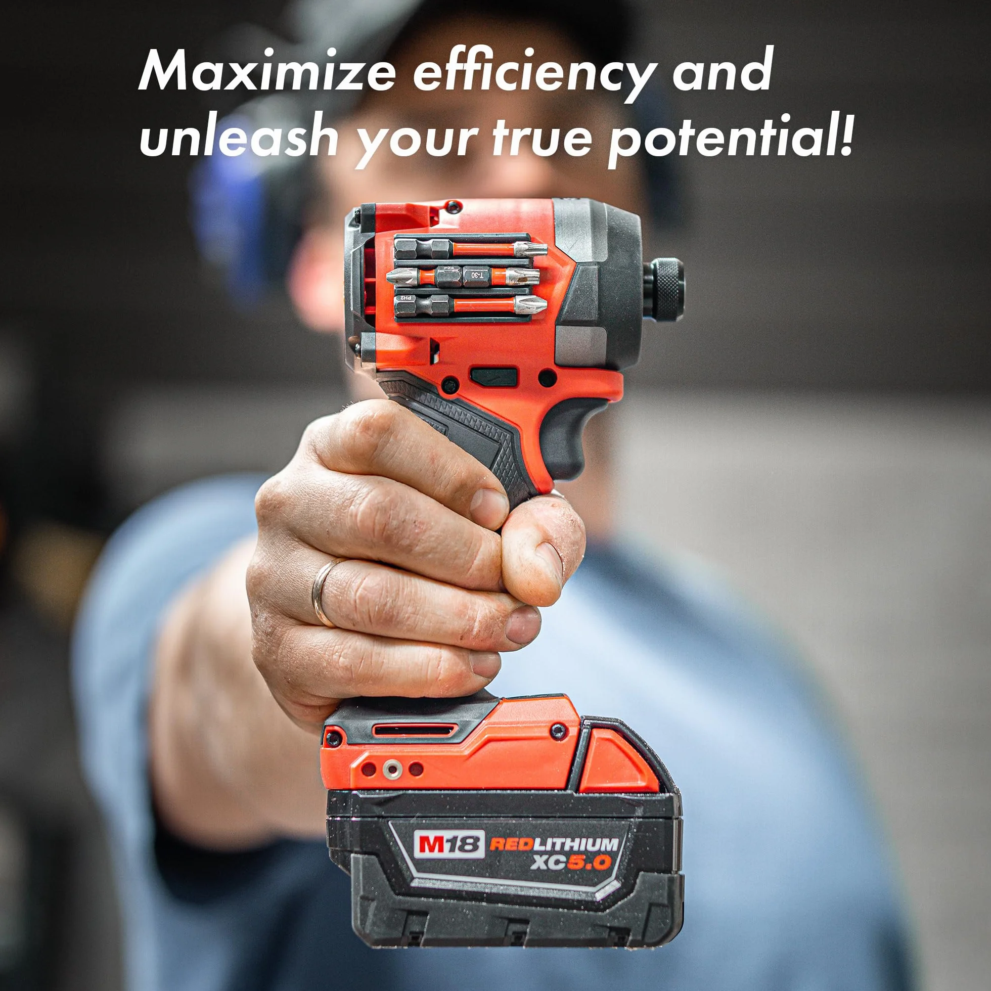 Simon Tools Magnetyczny uchwyt do wkrętarek udarowych i wiertarek – super mocny klej – akcesoria do wiertarek kompatybilne z większością marek wiertarek, takich jak Dewalt, Makita, Klein, Bosch i