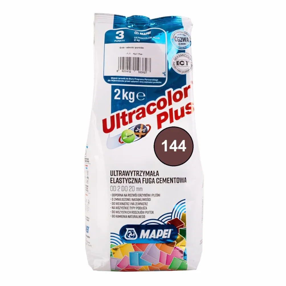 Fuga cementowa MAPEI ULTRACOLOR PLUS 2kg 144 czekolada