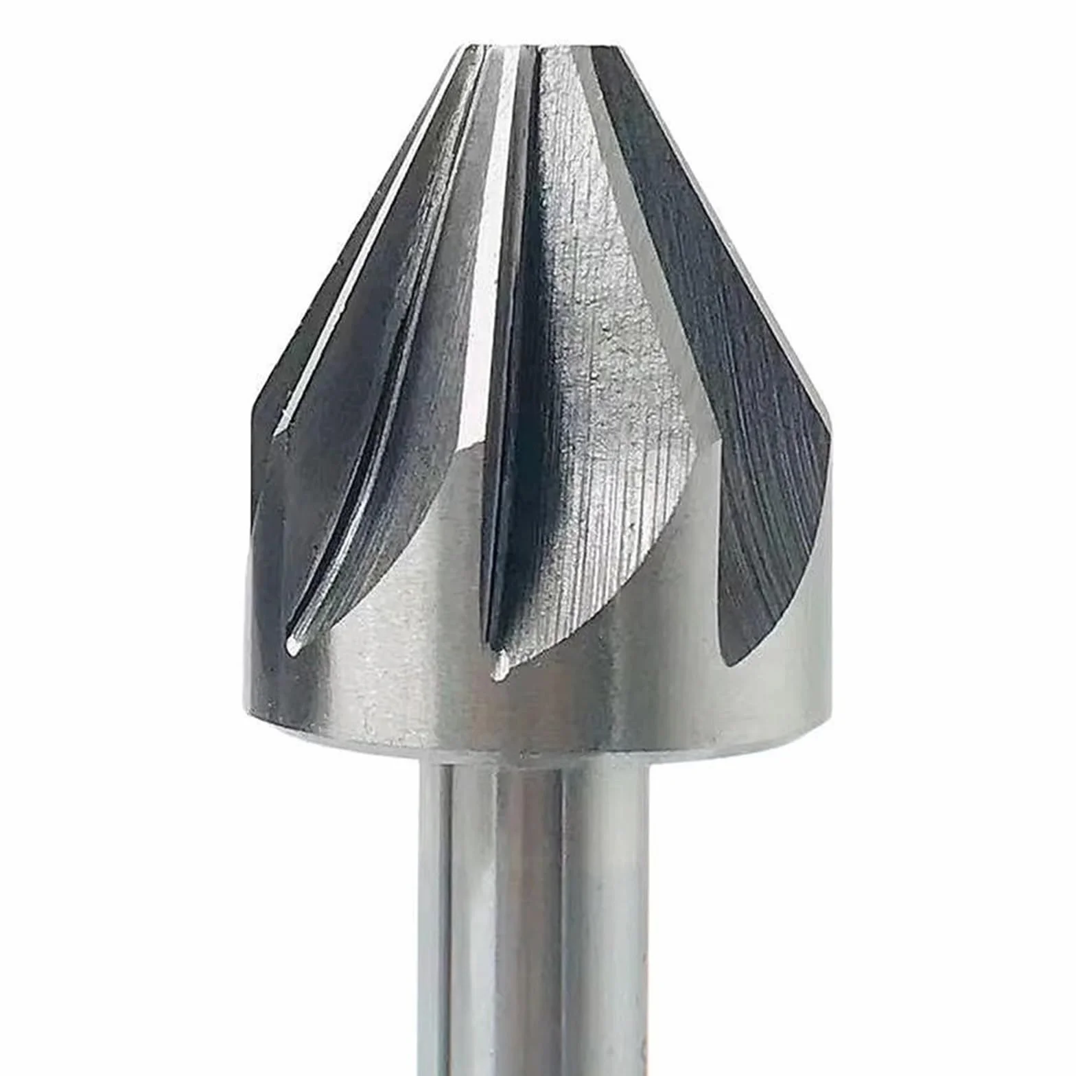 6-50mm HSS wiertło rozwiercające, 1 szt. 60 stopni 6/8 rowek frez do fazowania, metalowe narzędzie do fazowania otworów(32mm(60 degrees))