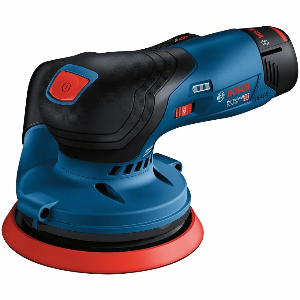 Bosch Professional Szlifierka Mimośrodowa Akumulatorowa 125 mm Niebieski