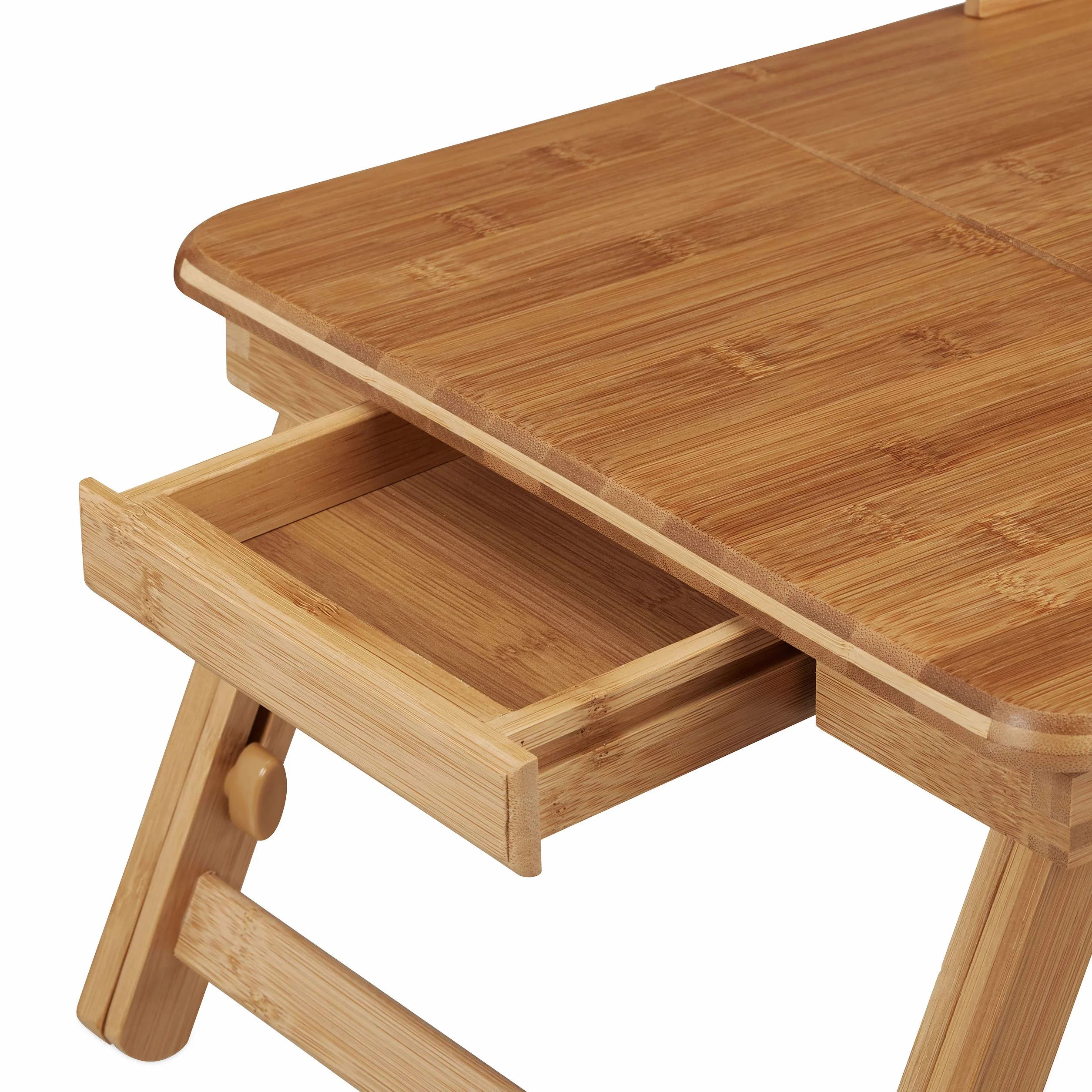 Relaxdays Stolik pod Laptopa Brązowy XL