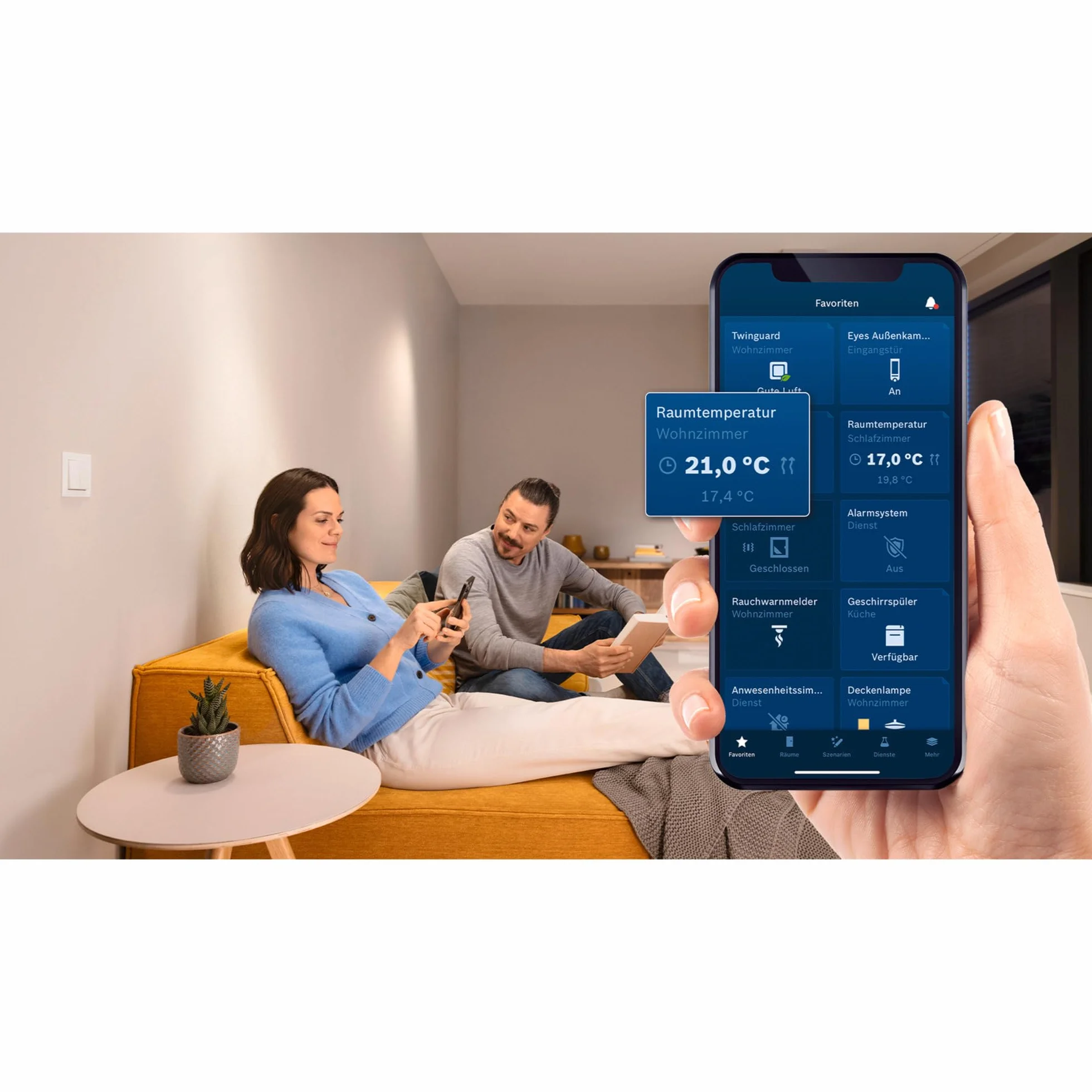 Bosch Smart Home termostat grzejnikowy II [+M], inteligentny termostat, elastyczne zastosowanie w systemie Bosch Smart Home lub w systemach matter