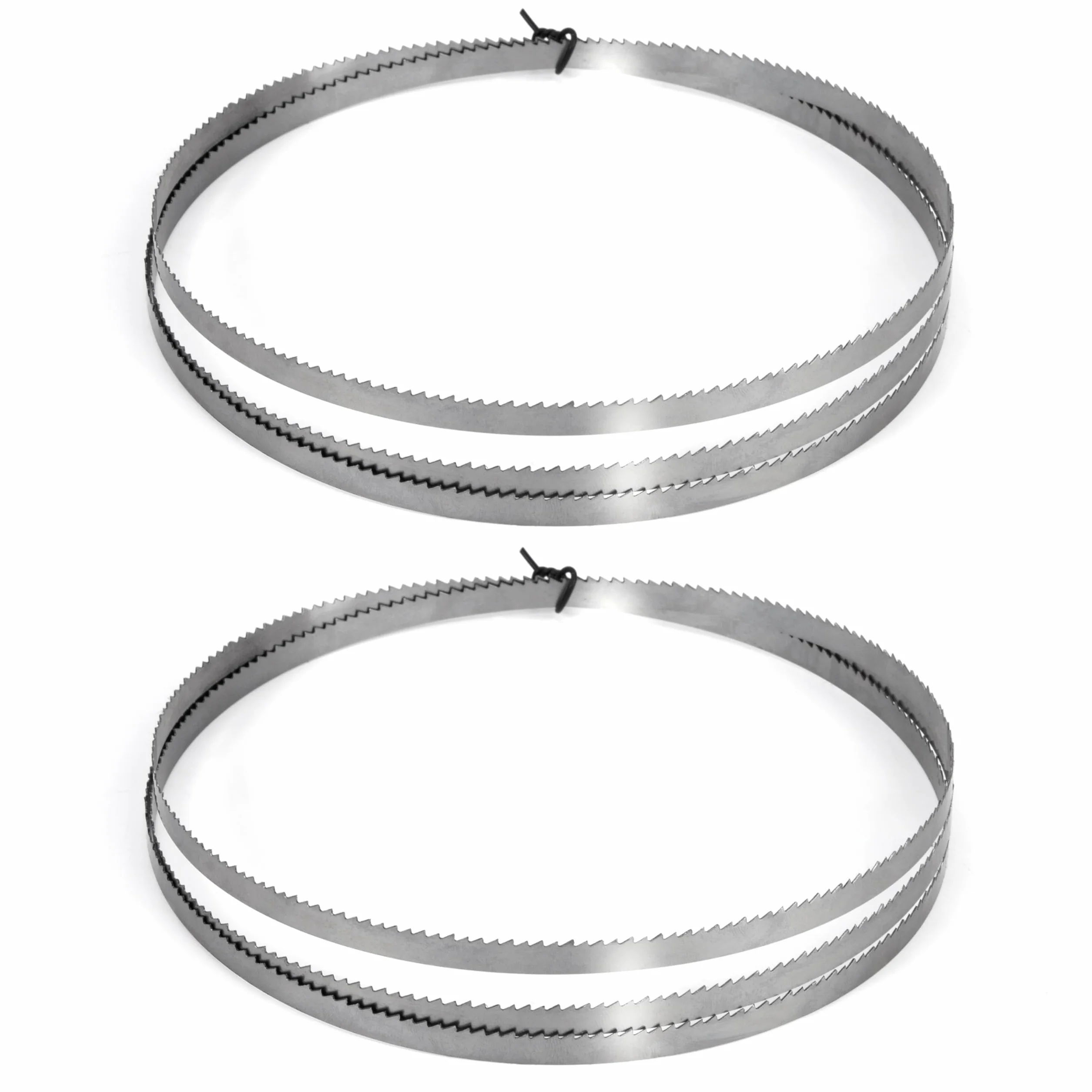 QIMEI-SHOP Brzeszczoty do piły taśmowej, 1400 x 6,35 x 0,35 mm, 10T SK5, brzeszczoty do piły taśmowej, do cięcia pianki, drewna, 2 sztuki