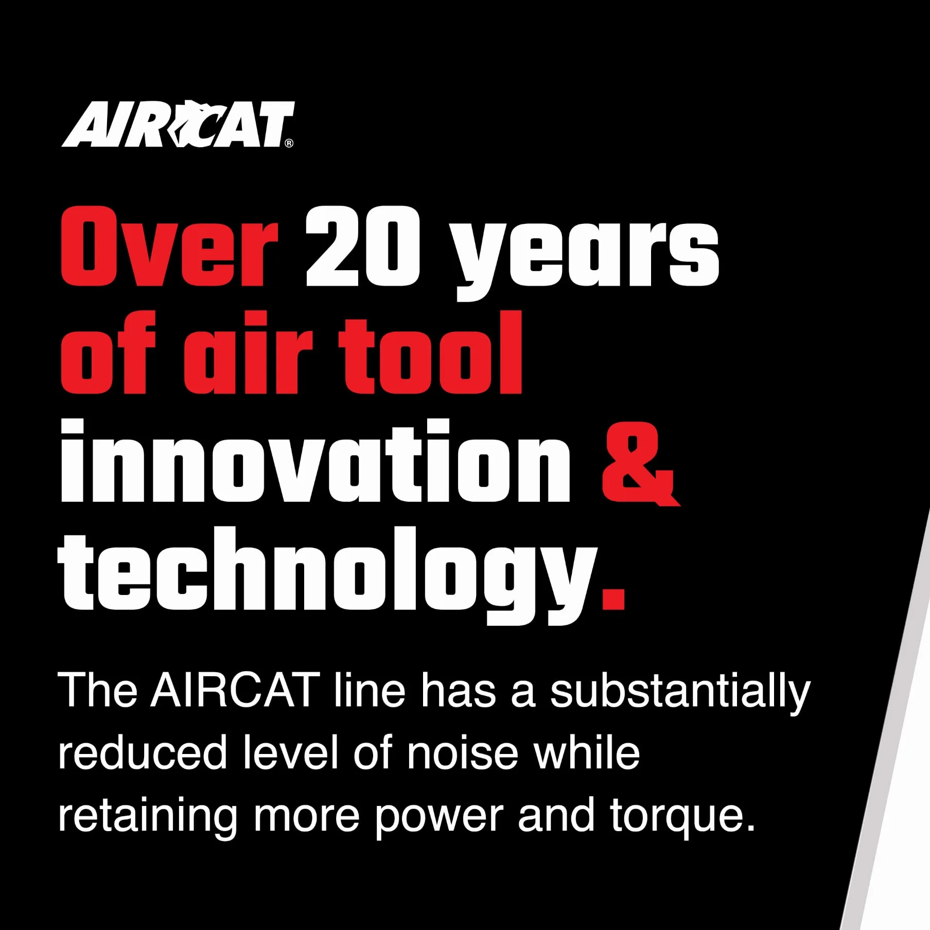 AIRCAT Narzędzia pneumatyczne 1778-VXL 3/4-calowy klucz udarowy z napędem wibracyjnym: Ergonomiczny klucz udarowy: Kompaktowy i lekki pneumatyczny elektronarzędzie