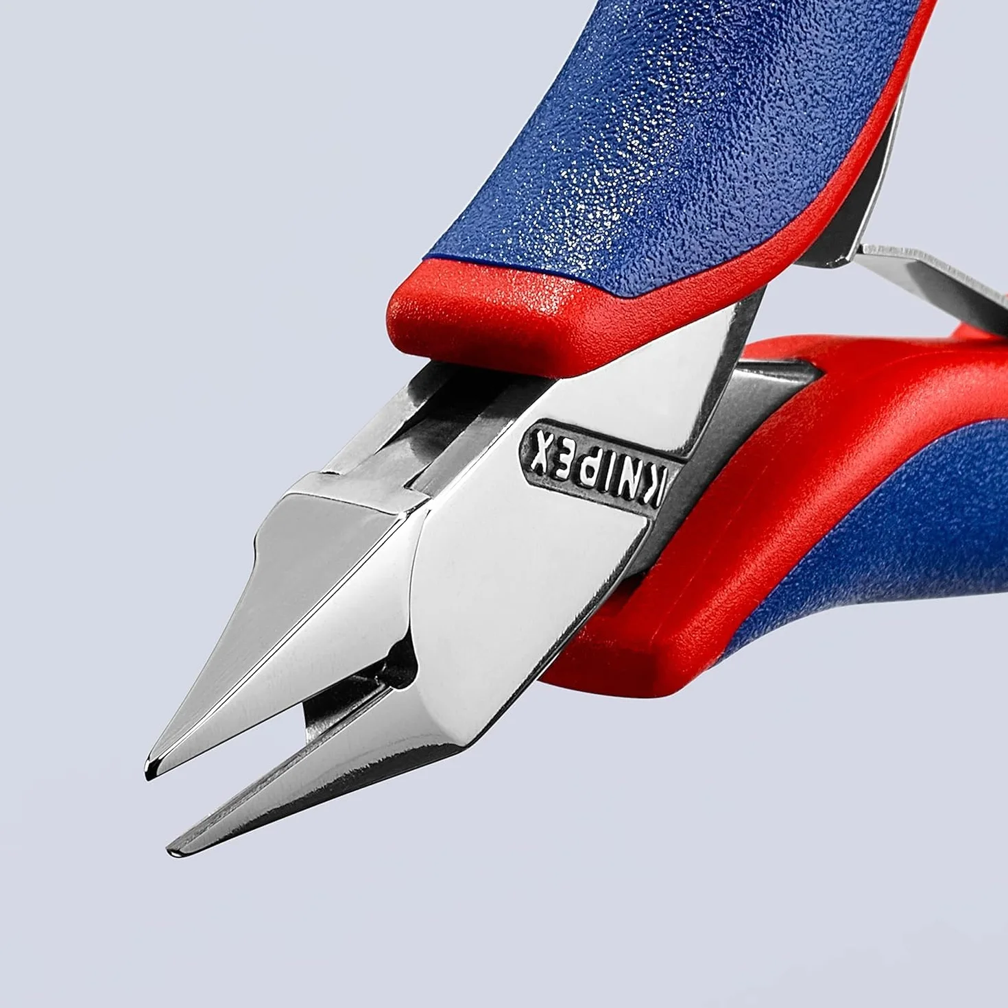 KNIPEX Szczypce tnące boczne dla elektroników ze złączem wsuwkowym z osłonkami wielokomponentowymi 115 mm, 77 72 115
