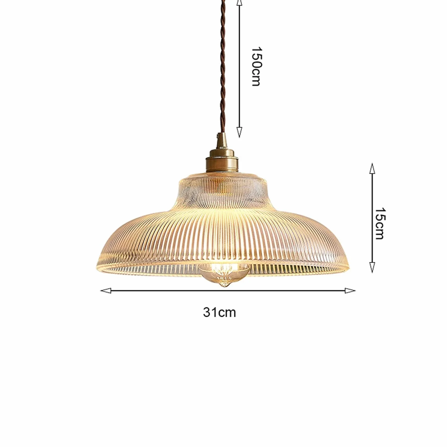 nordycka lampa wisząca kreatywny szklany klosz lampy wiszące sufit wiszący żyrandol mosiężna podstawa lampa wisząca dekoracyjny salon, przedpokój, kuchnia, jadalnia Interesting