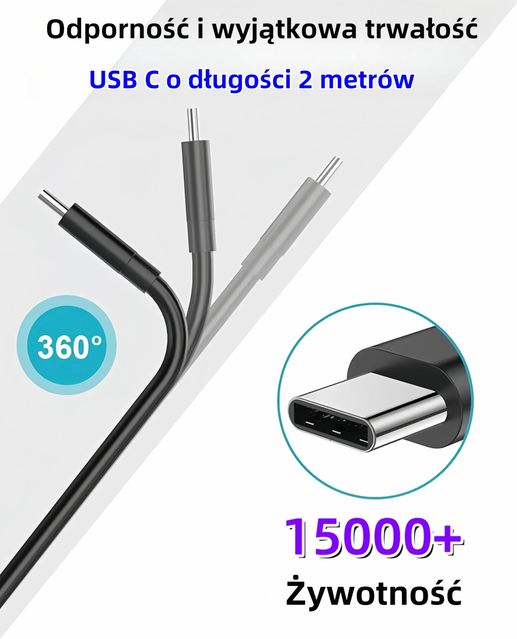 Ładowarka USB C 45 W Szybka Ładowarka Kompatybilny z Samsung Galaxy S25 S24 S23 S22 S21 S20FE S10 S9 S8 A55 A54 A53