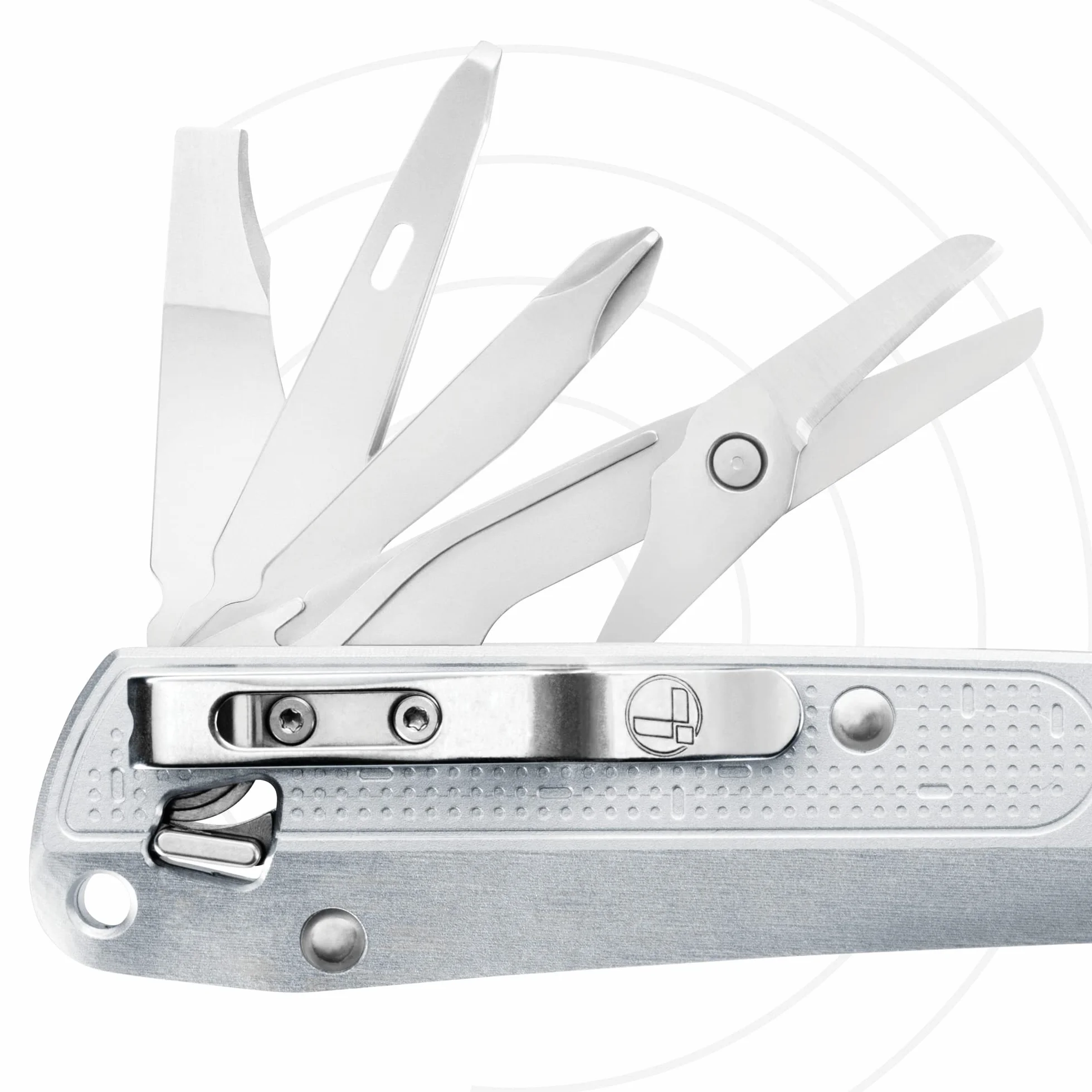 Leatherman Free K4x Multi-Tool 9 w 1 Srebrny