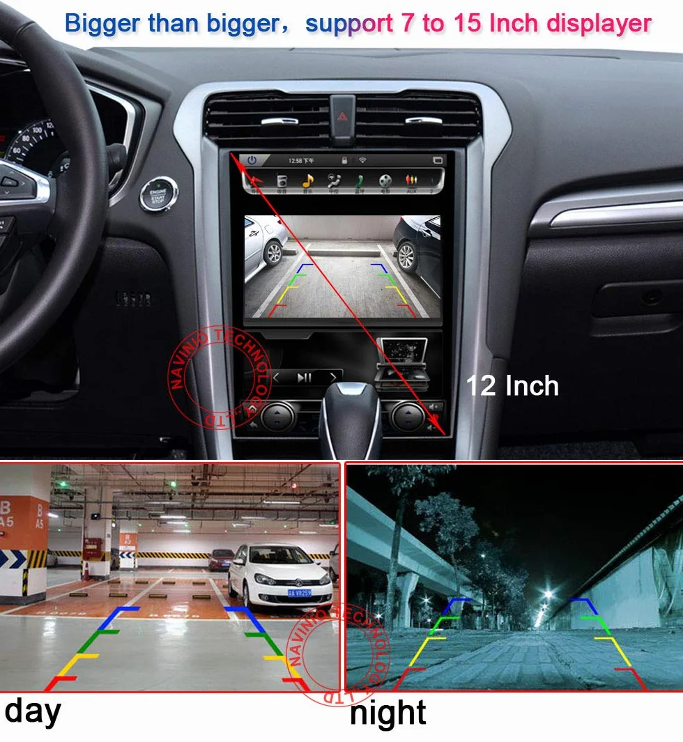 Wodoszczelna kamera cofania HD z uchwytem do bagażnika, przełącznik do VW Bora Variant Kombi 1J6/Golf IV 4 MK4 Variant Kombi 1J5/Touareg 7LA/Passat Variant Kombi B5 3B6/Porsche Cayenne 9PA 955