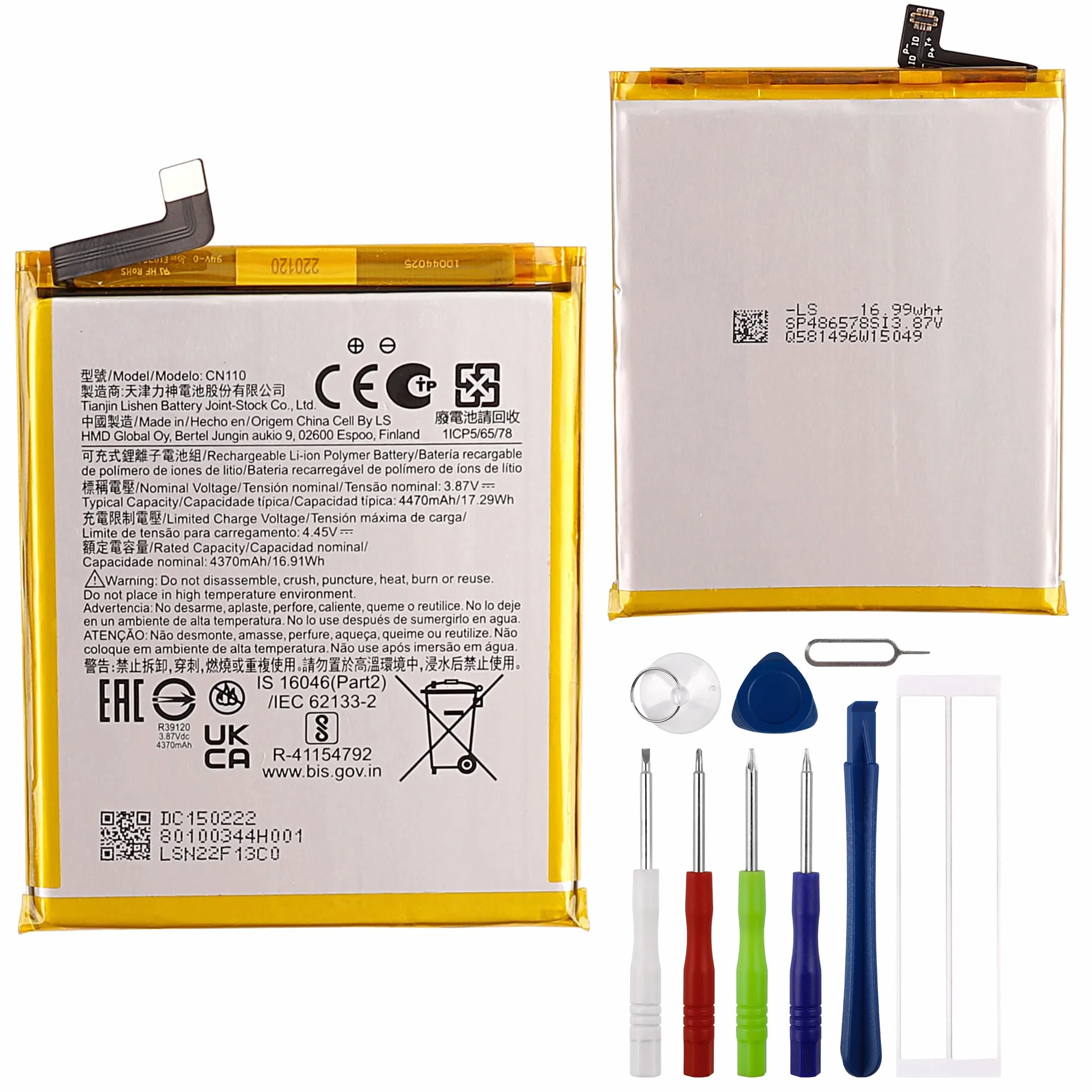 Akumulator zamienny CN110 kompatybilny z Nokia X20 X100 5G
