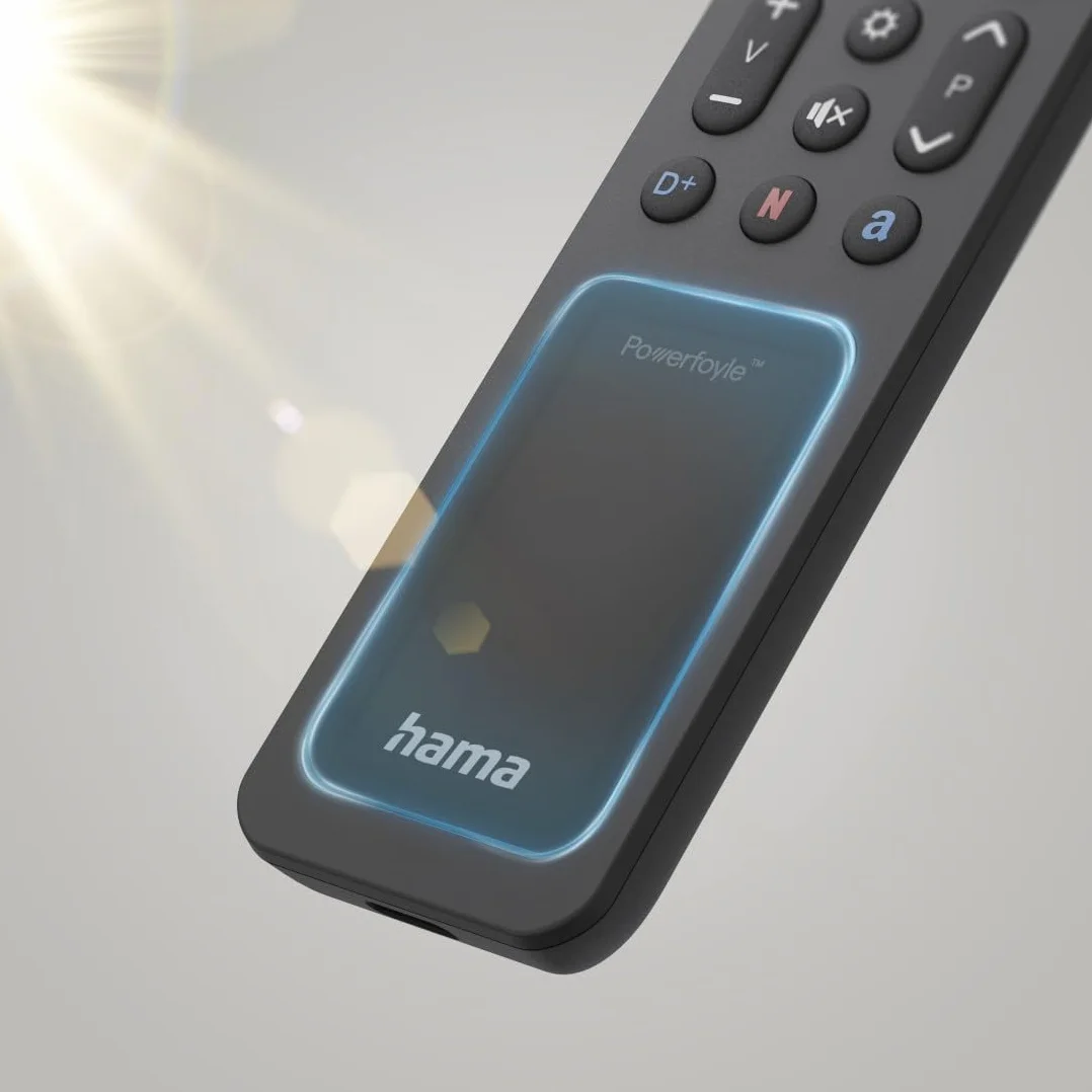 Pilot do telewizorów Samsung BT USB-C sterowany głosowo, ładowany solarnie, bezobsługowy, kompatybilny z asystentami głosowymi