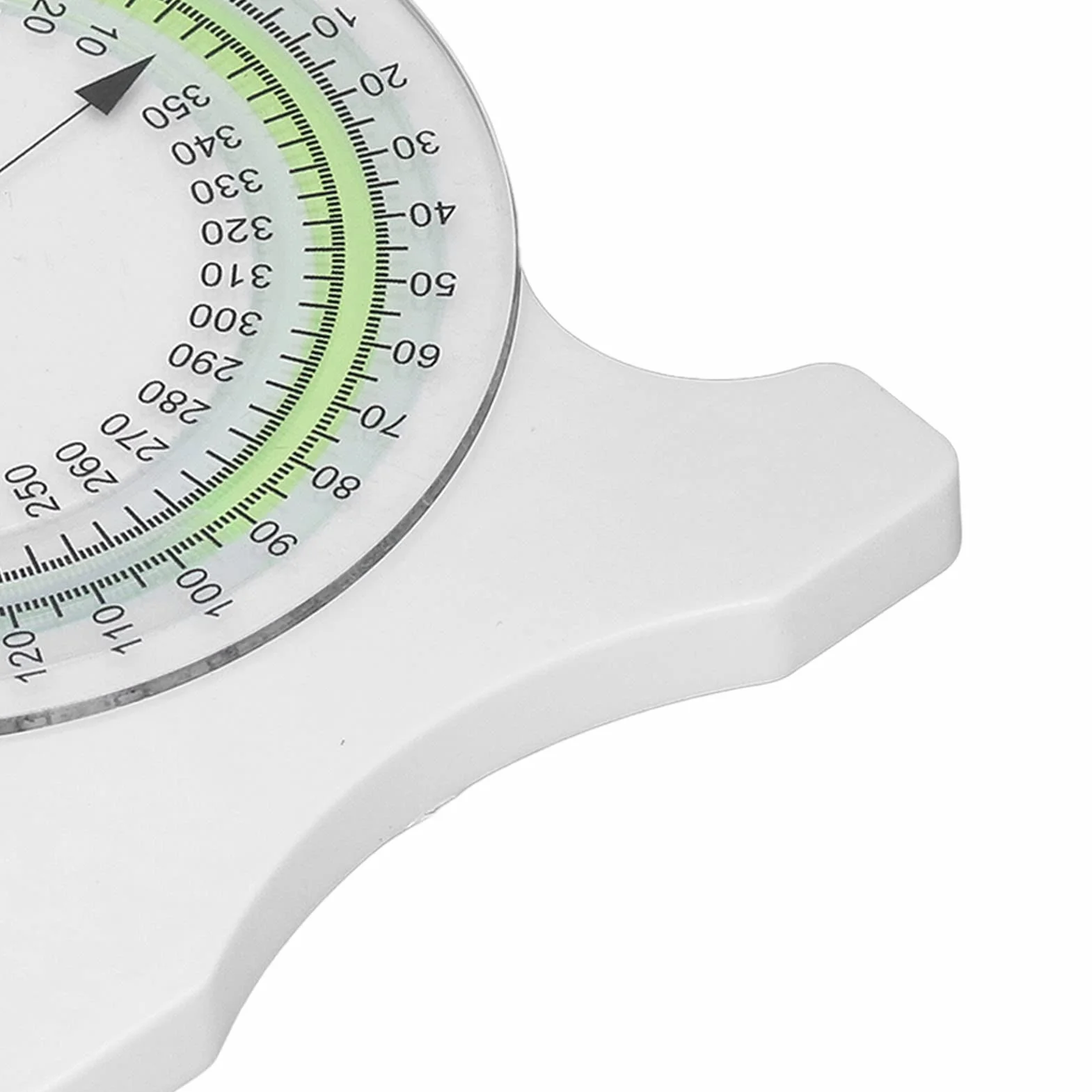 Inklinometr, Inklinometr do Fizjoterapii Goniometr Fizjoterapia Klinometr Nieszczelna Bańka Dokładne Pomiary Pochyłomierz Bąbelkowy dla Studentów Profesjonalistów (GREEN)