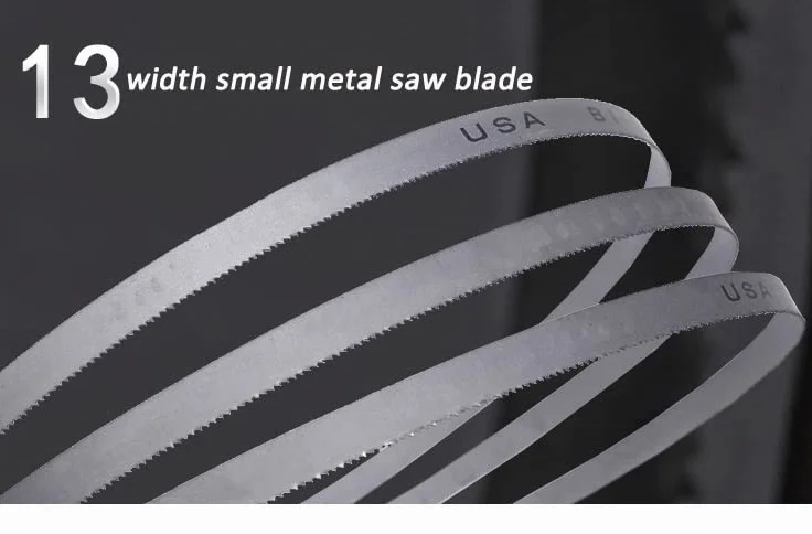 Brzeszczot do piły taśmowej, jakość premium, M42 1790mm*13mm*0.6mm Bandsaw Blades 70-1/2-Inch X 1/2-Inch X 14 TPI X 0.025" M42 Bimetal Metal Cutting Band Saw Blade(812T)