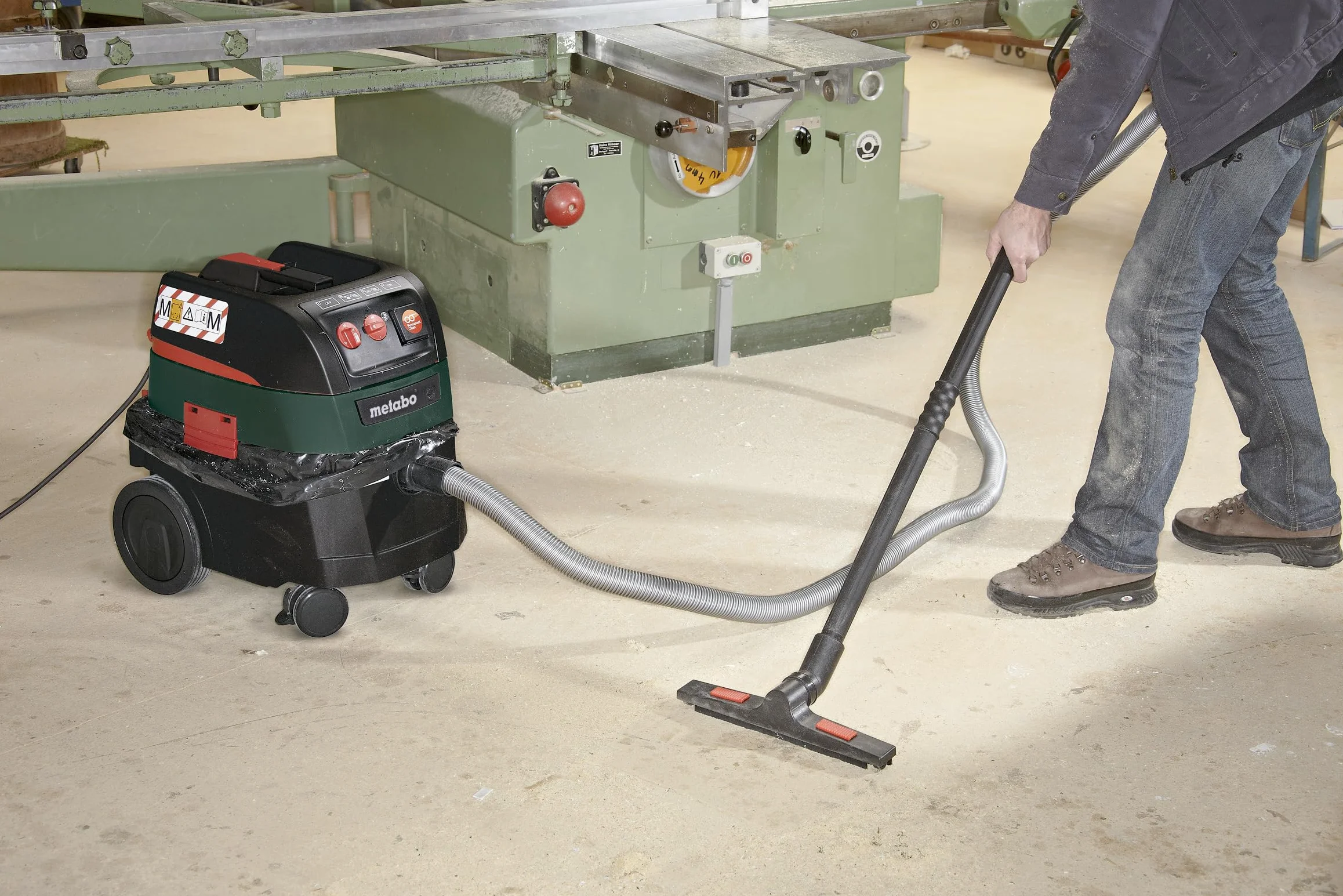 Metabo 5 worków filtracyjnych z włókniny 25/35L – Do odkurzaczy ASR 25/35 L, ASA 25 L – Worki na pył drobny, trwałe i wytrzymałe – Idealne do prac szlifierskich i wiercenia
