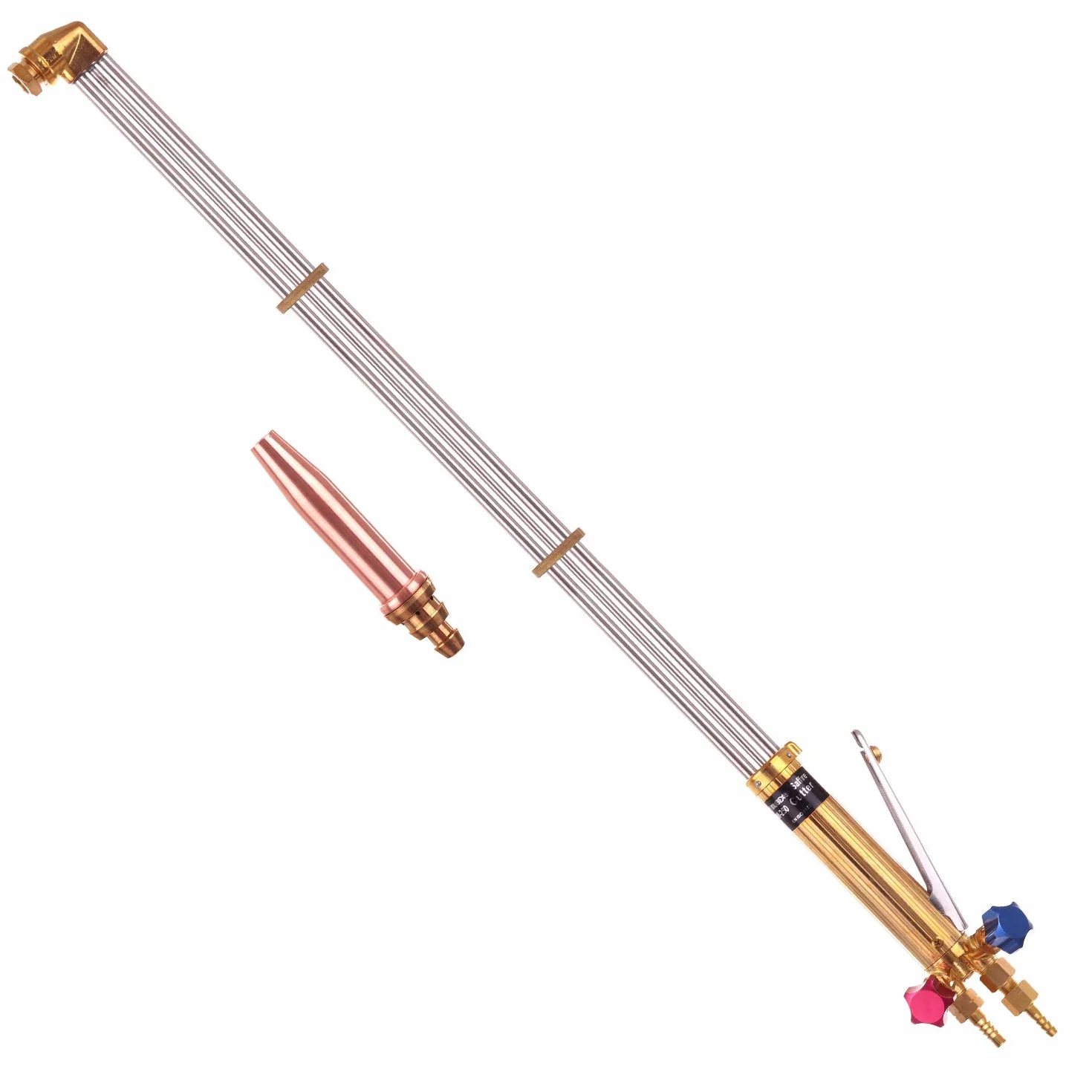 Palnik tnący MM-250 900 mm 90 cm do gazu propanu tlenu z dyszą PNME 3/64 10-25 mm
