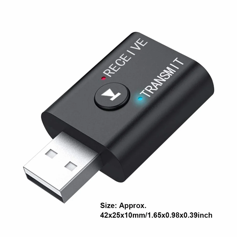 Nadajnik Odbiornik Bluetooth 5.0 2 w 1 Audio Adapter do telewizora