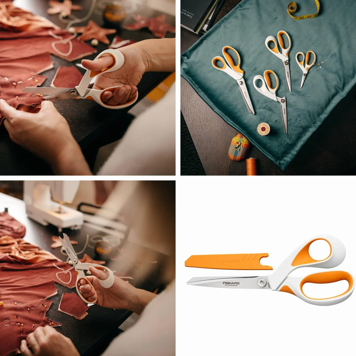 Fiskars RazorEdge Stoffschere 21 cm