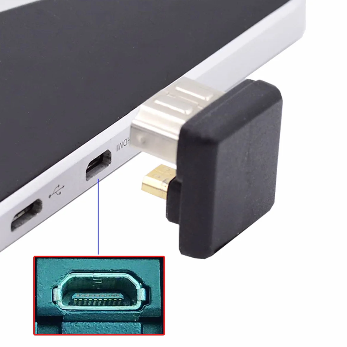 Kabel Micro HDMI na HDMI Adapter 4K 360° kątowy 1.4m