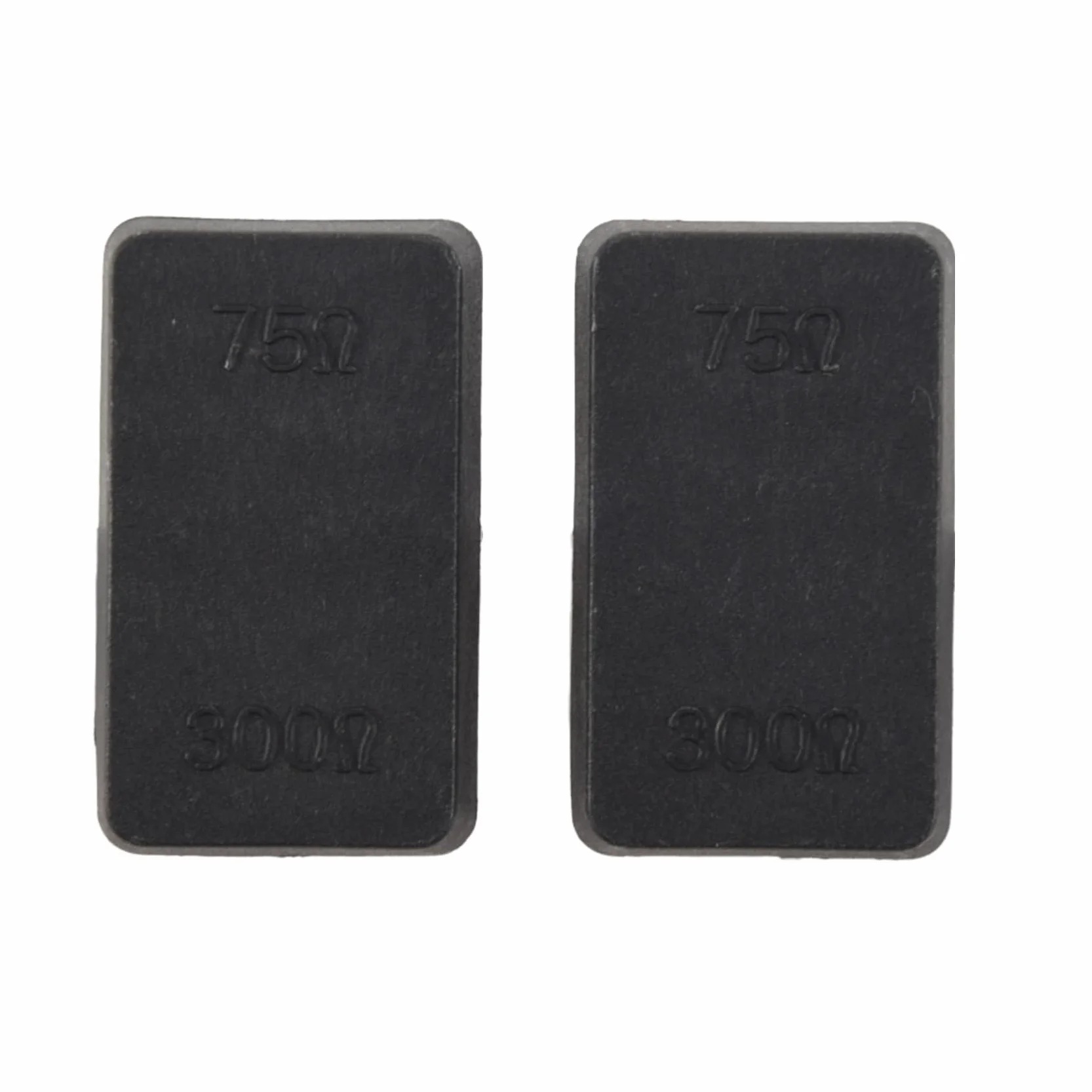 R 2 x Push-On adaptacja anteny transformator 300/75 omów TV F adapter koncentryczny