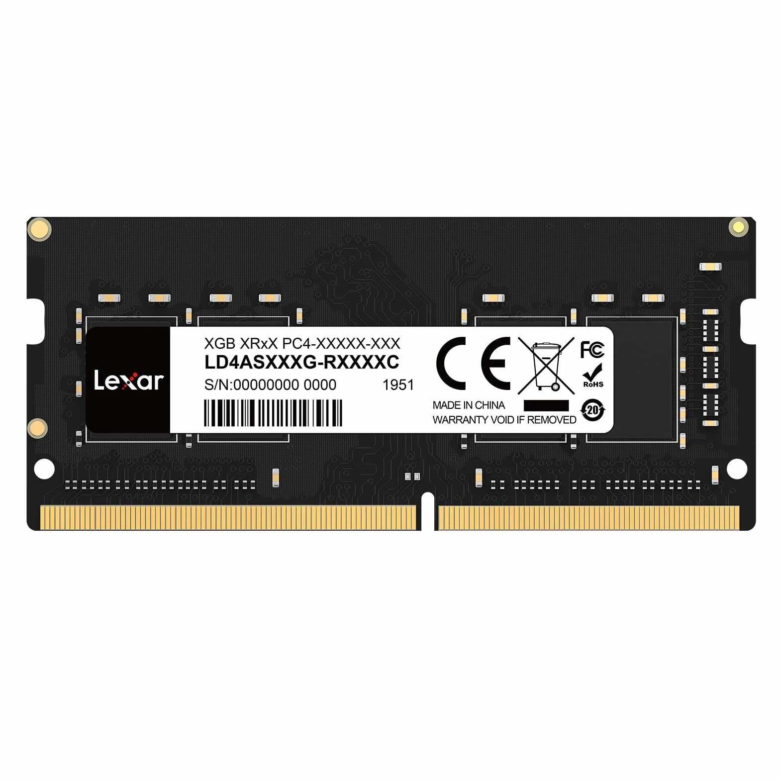 Lexar 16 GB DDR4 RAM 3200 MHz 260-pin SODIMM do laptopa