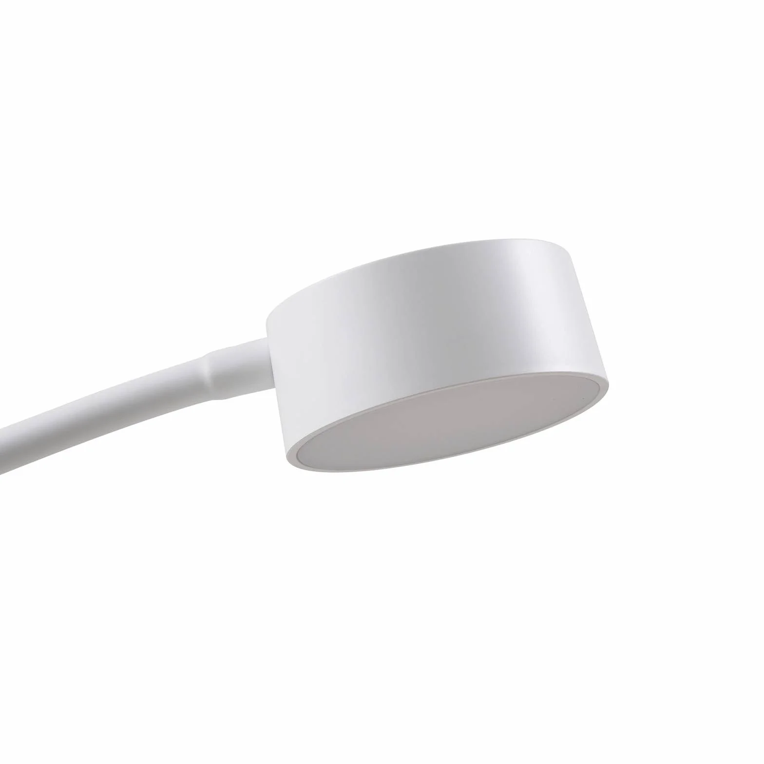 Lindby lampa podłogowa LED 'Maori' z możliwością ściemniania, styl nowoczesny, m. in. do biura, kolor biały, opal, metal