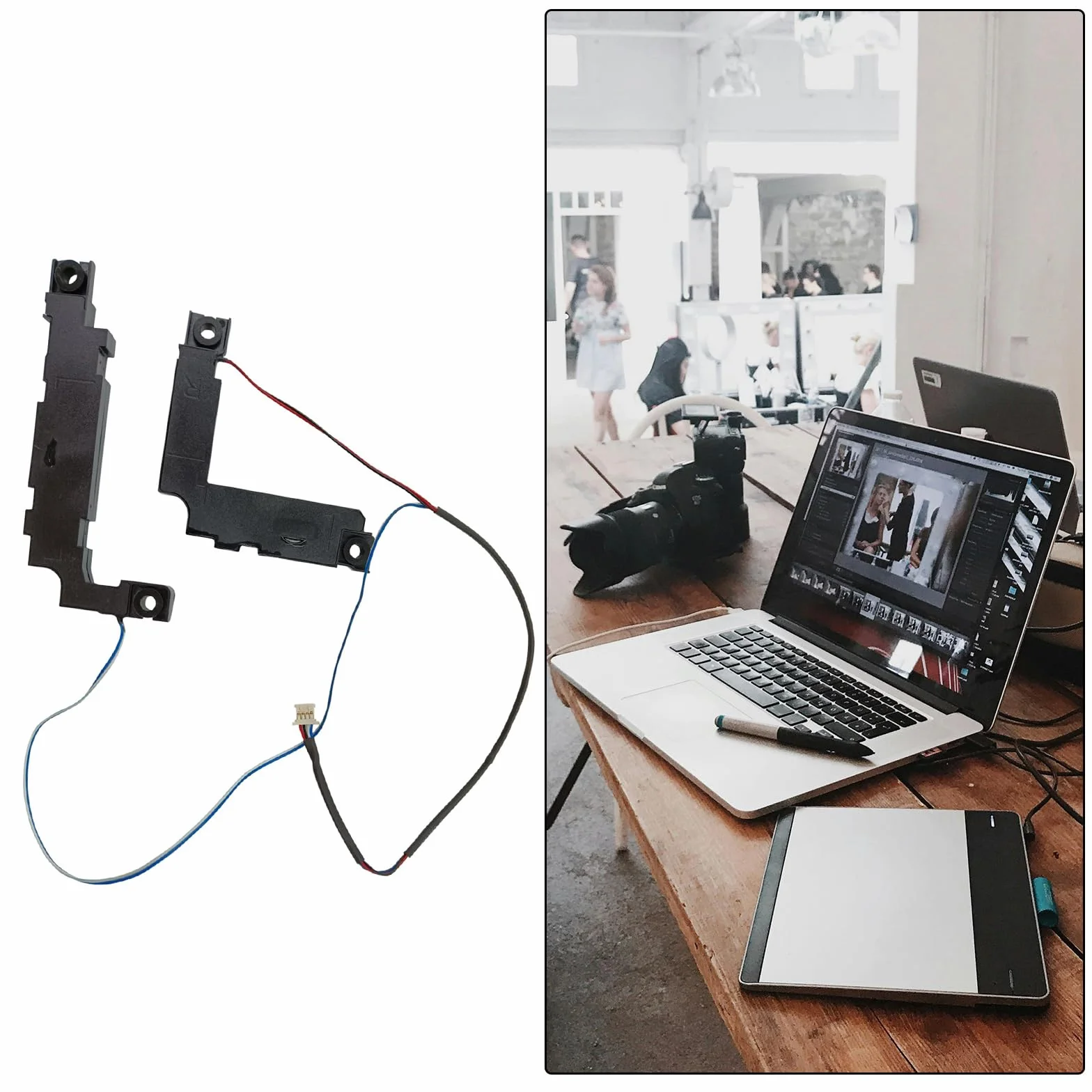 Zestaw głośników do laptopa lewy i prawy zestaw głośników do modeli A515-51 A515-51G A315-53 A315-53G