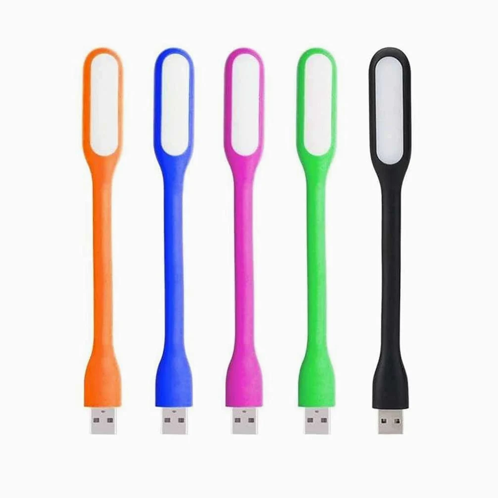 LNNSHX Lampa LED USB Przenośne, bardzo jasne diody LED USB do komputera typu Power Bank PC Laptop Notebook Desktop 5szt