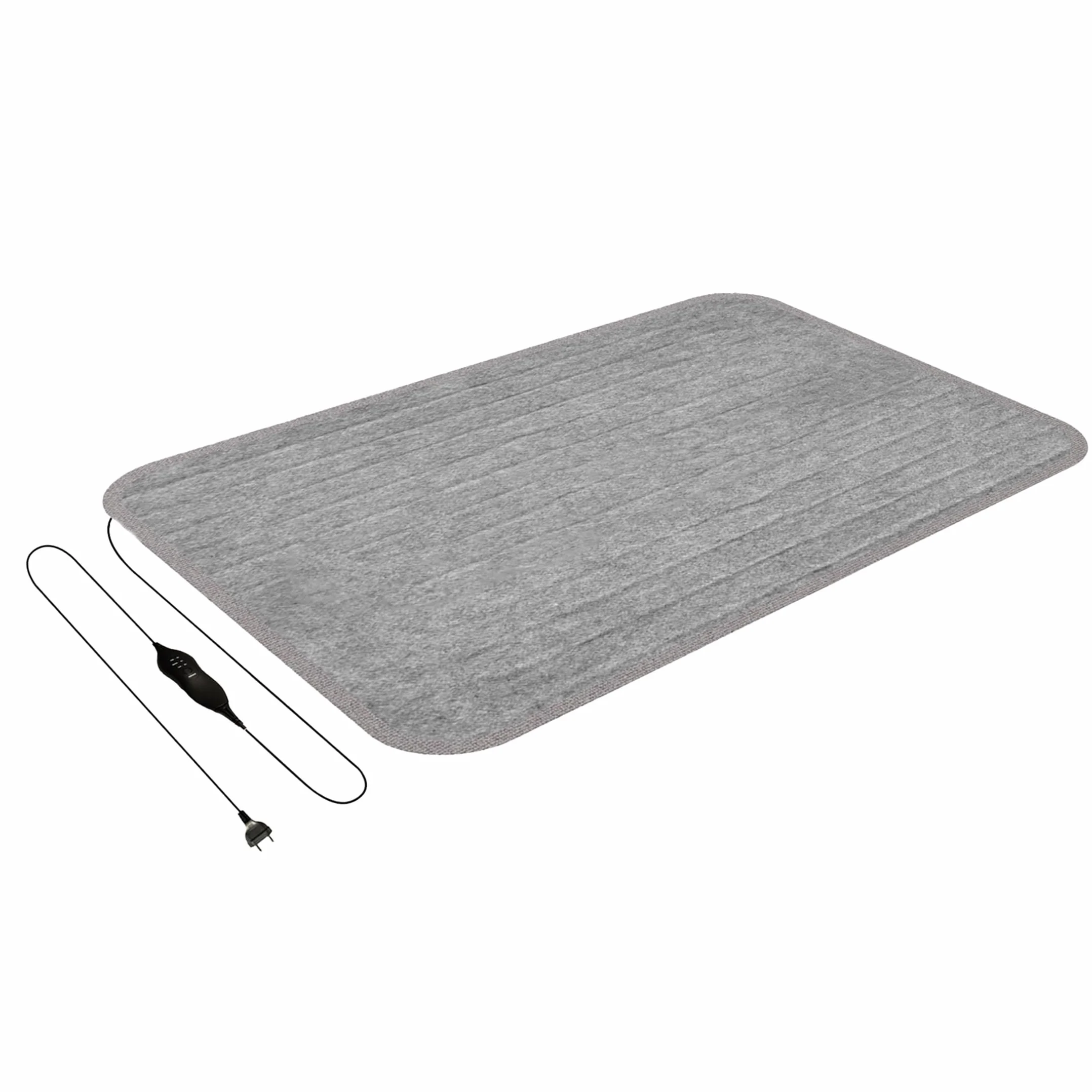 Mi-Heat Podgrzewana podkładka pod Dywanik 100 x 140 cm – pod dywan Ogrzewanie Dywan ogrzewany Wycieraczka Dywan grzewczy do 30°C – 3 poziomy ogrzewania i timer