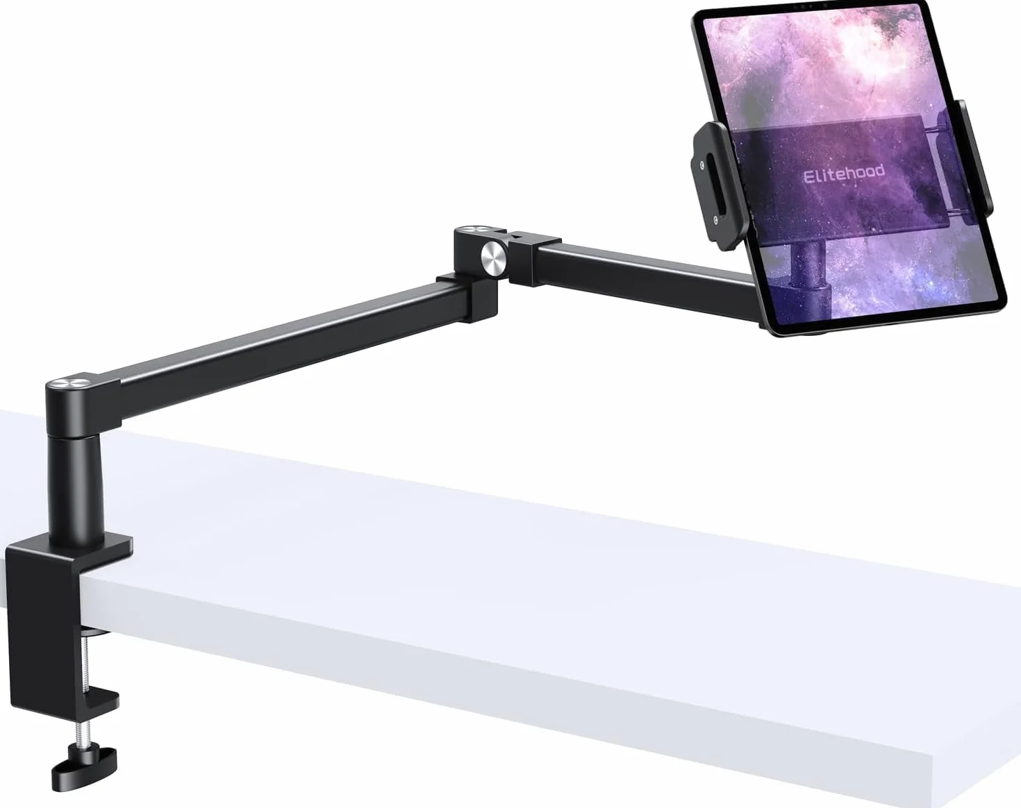 Elitehood Uchwyt na iPada 71 cm Aluminiowy Regulowany Stojak na Tablet