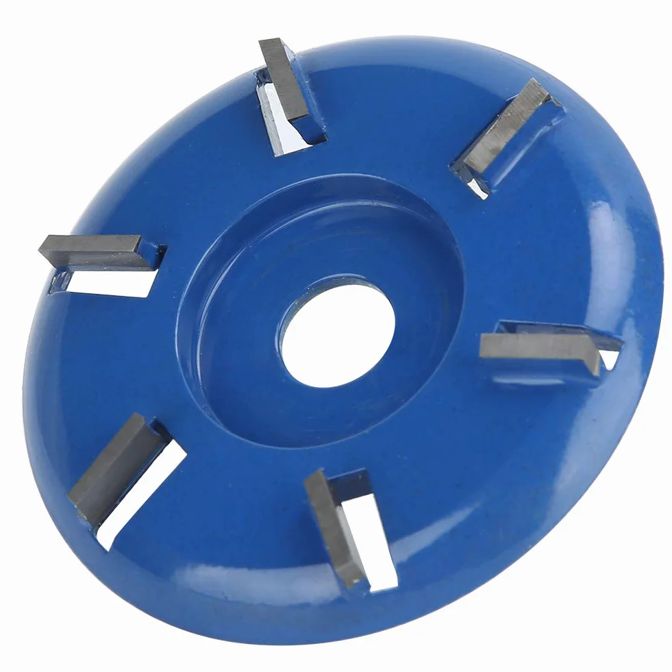 Tarcza do rzeźbienia w drewnie ze stali stopowej, 6-zębowy frez do drewna, do polerowania wszelkiego rodzaju drewna iglastego