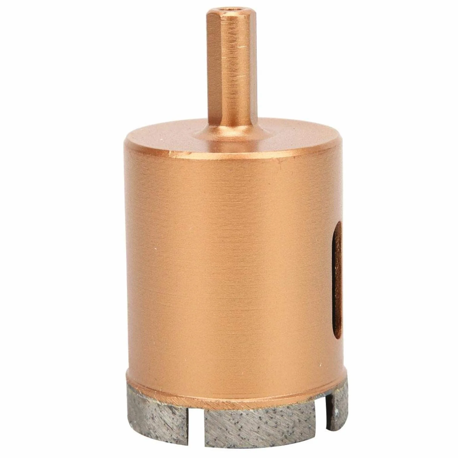 Wiertła diamentowe, trzpień trójkątny 40-60mm otwornice z wydrążonym rdzeniem do wiercenia w płytkach, betonie, cegle, szkle, marmurze i ceramice (45mm)
