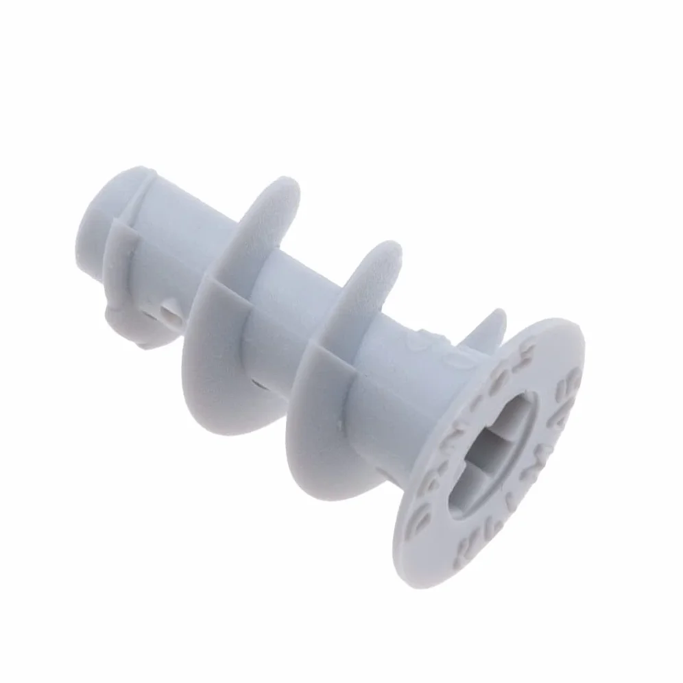 Kołki do płyt gipsowo-kartonowych Driva, 50 szt. kołków nylonowych 15 mm x 23 mm, łączniki do płyt gipsowo-kartonowych, kołki do ścian gipsowych, kołki do wnęk, mocowania plastikowe - wkręcane kotwy