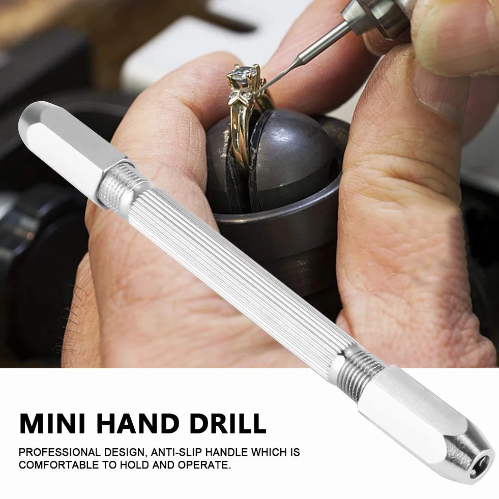 Pin Drill, Chuck Gimlet, Manual Gimlet Pin Vice Vice 0-3mm Linden do wiercenia w drewnie
