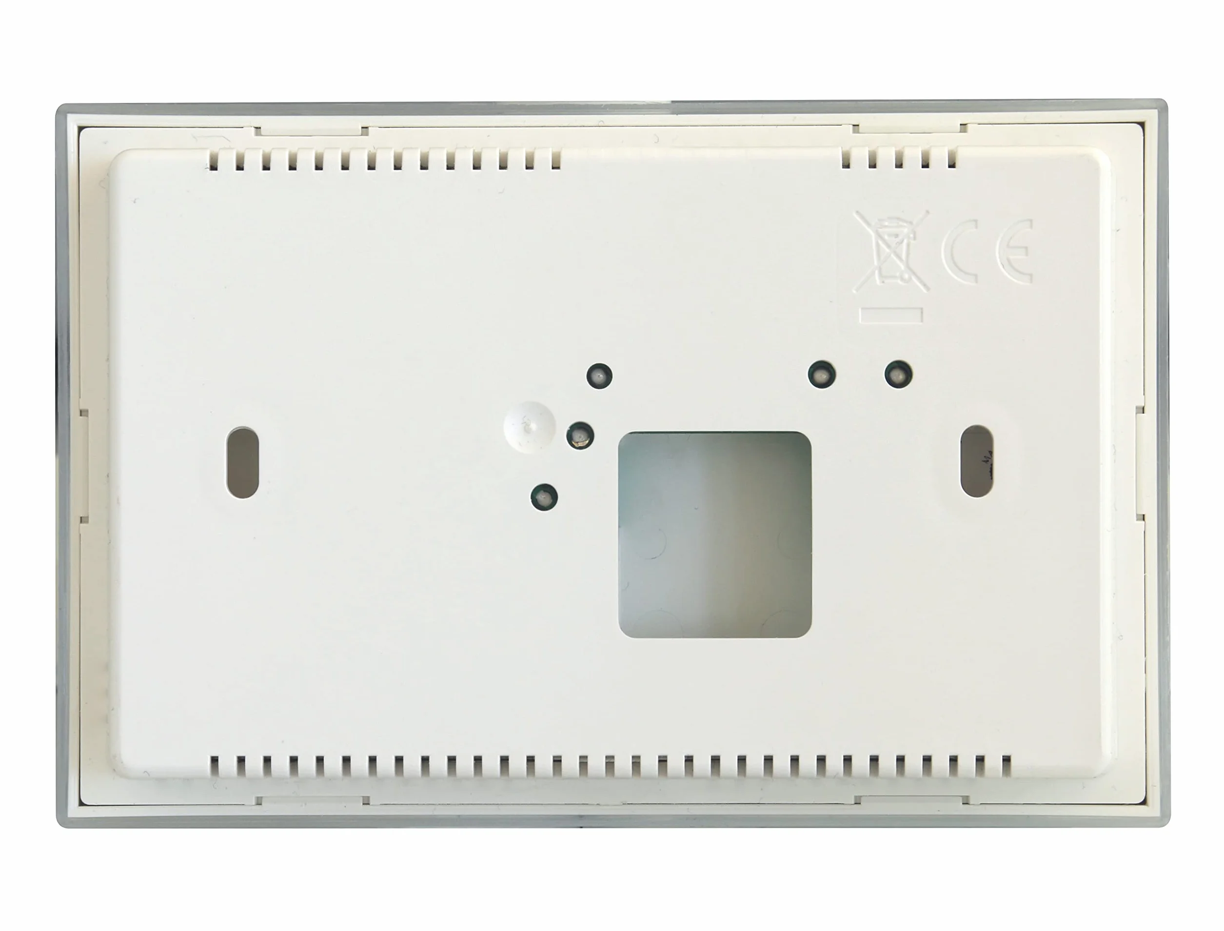 VEMER VE788600 TWÓJ BATERIA WIFI - Programowalny inteligentny termostat WiFi do kotła, kompatybilny z Alexa i Google Home, zarządzany za pomocą aplikacji do zdalnego sterowania, biały