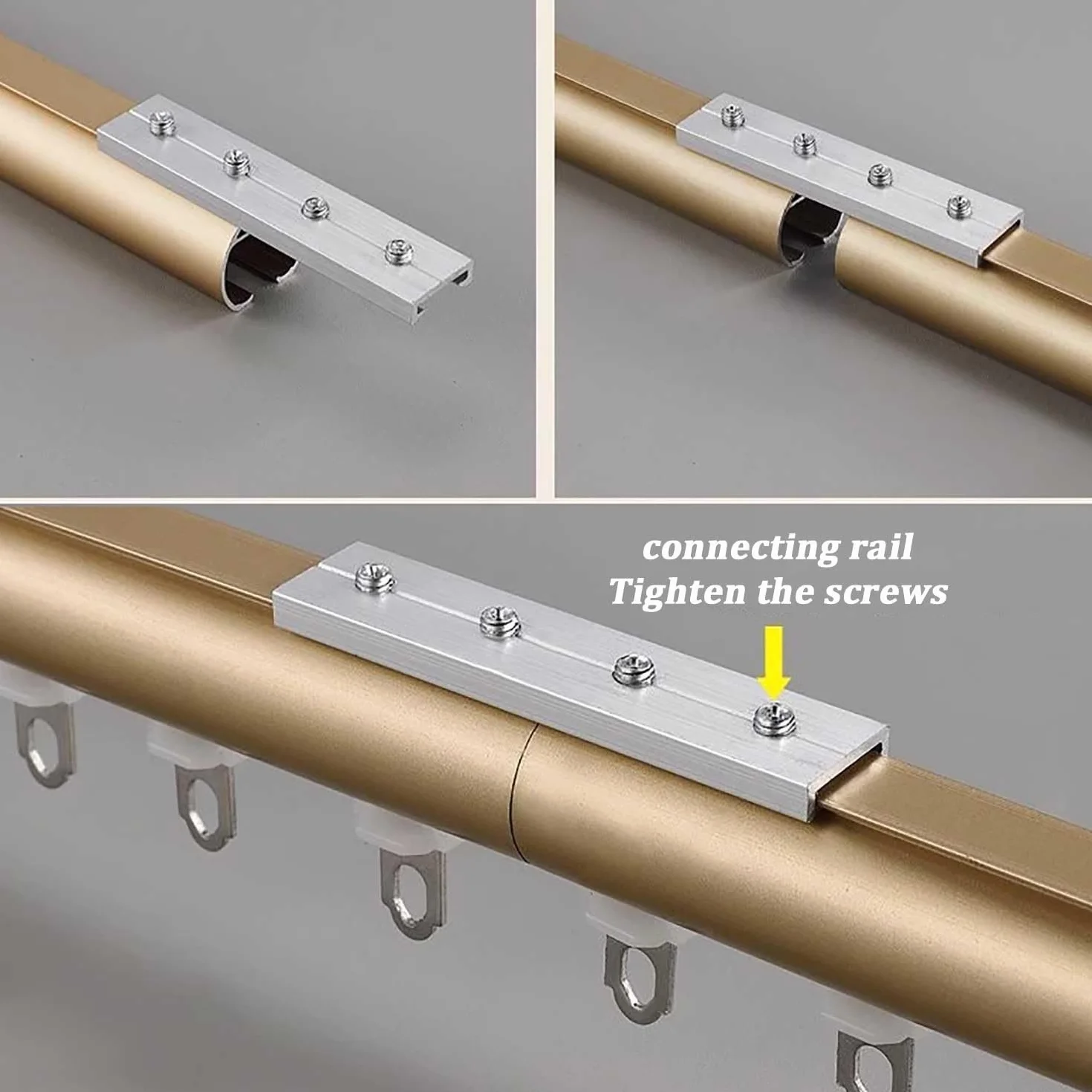 Montowany na ścianie aluminiowy 1-warstwowy odpływ 4,6 m (15,1 ft) biały zawiera akcesoria do gładkiego