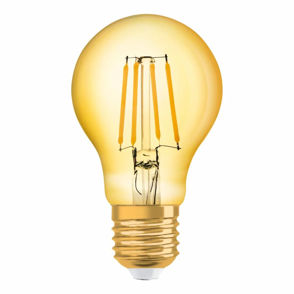 OSRAM Lampa LED | Trzonek: E27 | Ciepły biały | 2400 K | 6,50 W | Vintage 1906® LED [Klasa efektywności energetycznej A+]
