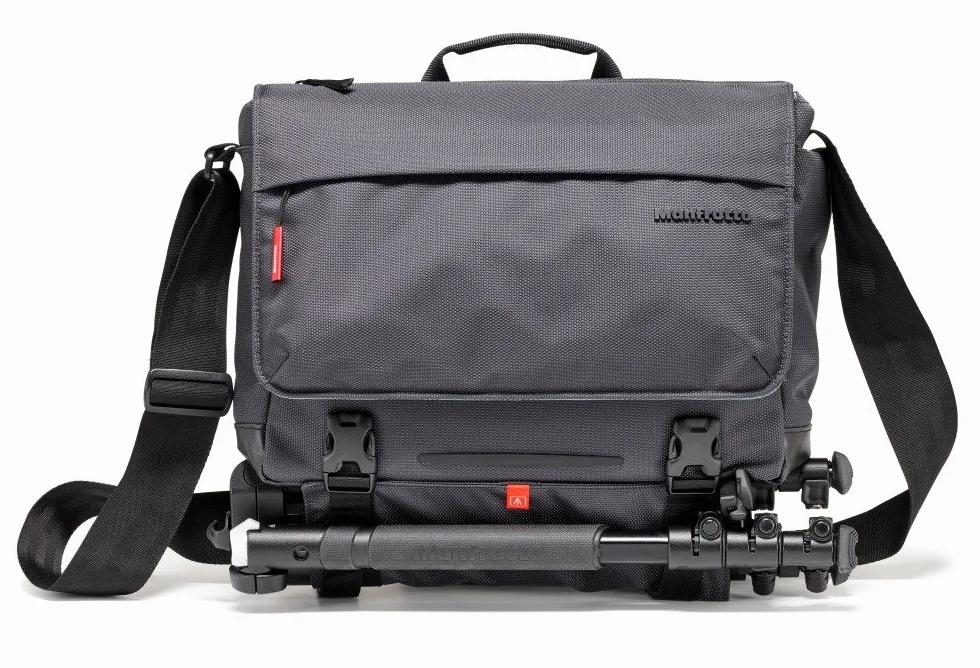 Manfrotto Manhattan Messenger Speedy 10 torba na aparat, wielofunkcyjna, do przenoszenia aparatu i akcesoriów, z wodoodpornego materiału, torba fotograficzna z kieszenią na komputer i tablet, z
