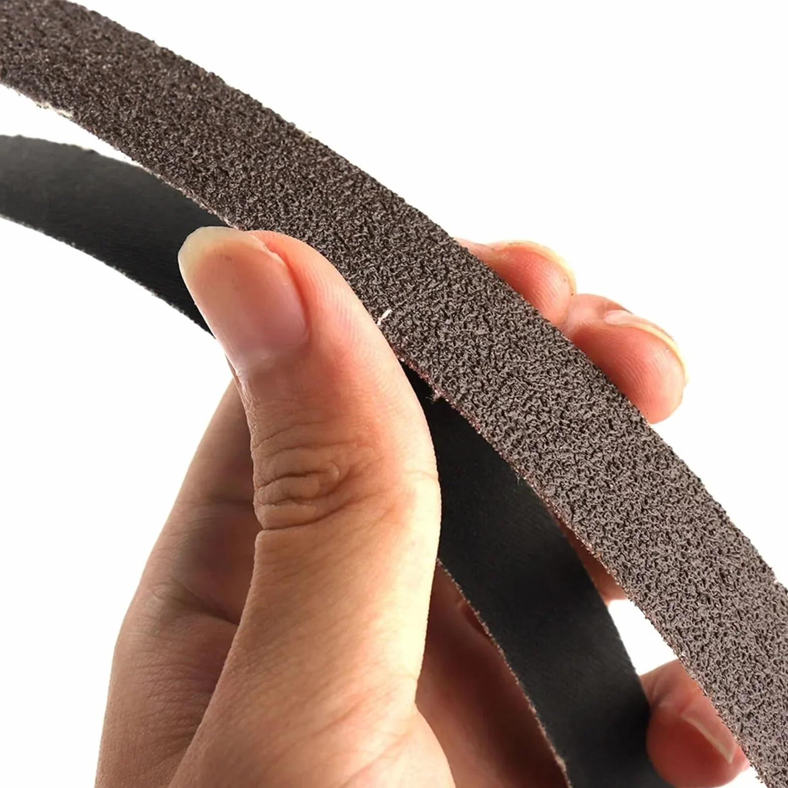 Szlifierka taśmowa Taśmy szlifierskie 20 szt. 20X520 mm Materiał ścierny do metalowych mebli drewnianych Szlifowanie 60 ziaren(240 Grits)