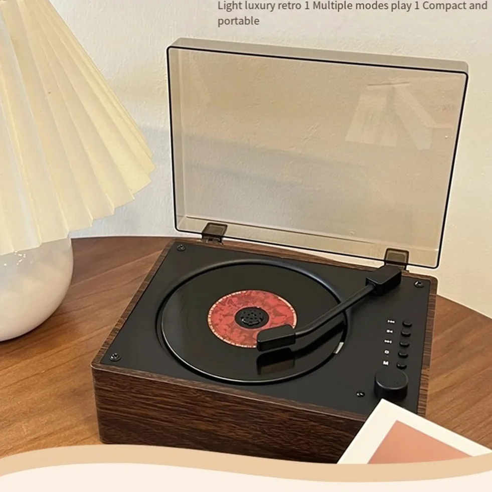 Retro odtwarzacz CD Ładowalny Obsługuje CD BT USB 3.5mm AUX Przenośny odtwarzacz CD Zgodny z Bluetooth 5.0 Domowy odtwarzacz muzyki B