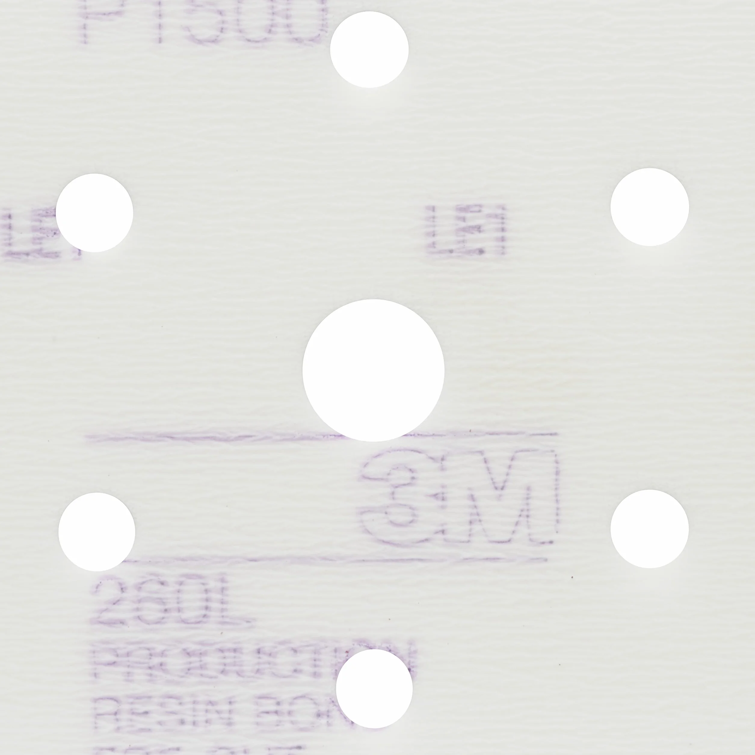 3M Hookit Krążek szlifierski z folią wykończeniową 260L, 00910, 8 cm, P800, 50 szt. w kartonie