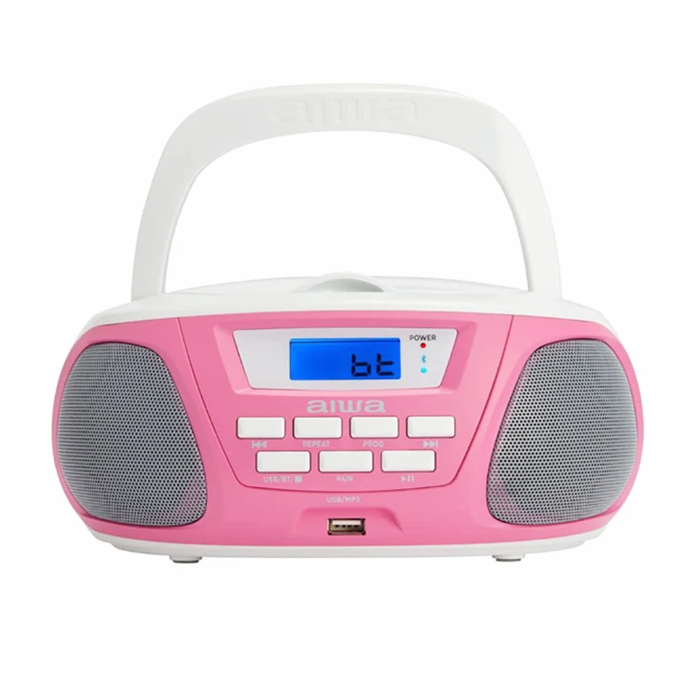 AIWA BBTU-300PK Radioodtwarzacz CD/MP3 USB BT Boombox