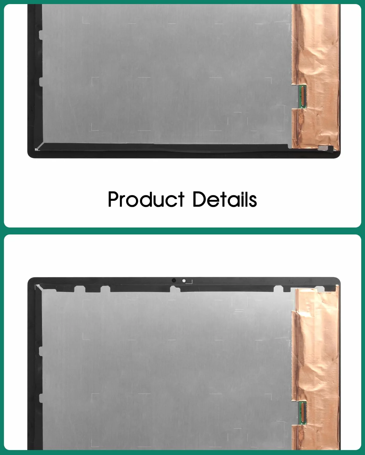 SRJTEK Do Samsung Galaxy Tab A7 10,4 (2020) ekran LCD Tab A7 zamiennik ekranu T500 wyświetlacz LCD dotykowy digitizer zespół SM-T500, SM-T505 części zestawy