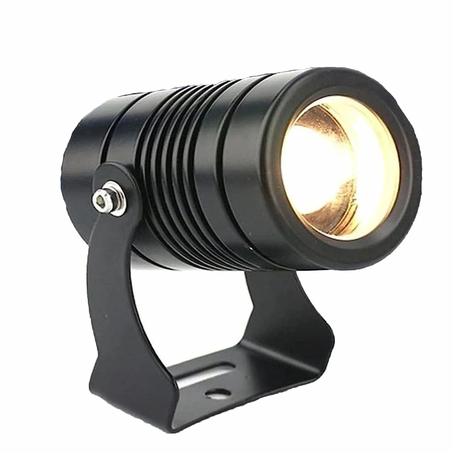 Zewnętrzny reflektor wiązkowy LED - oświetlenie projektora podłogowego, IP67 Wodoodporny reflektor LED, projektor ścienny na zewnątrz budynku światła, wąski reflektor zdalnego oświetlenia (Colo