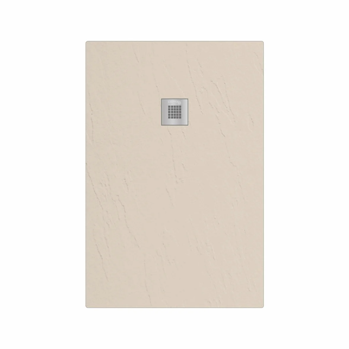 Brodzik prysznicowy z marmuru prostokątny 80 x 120 cm piasek wykończenie kamień ekstaza LONDYN