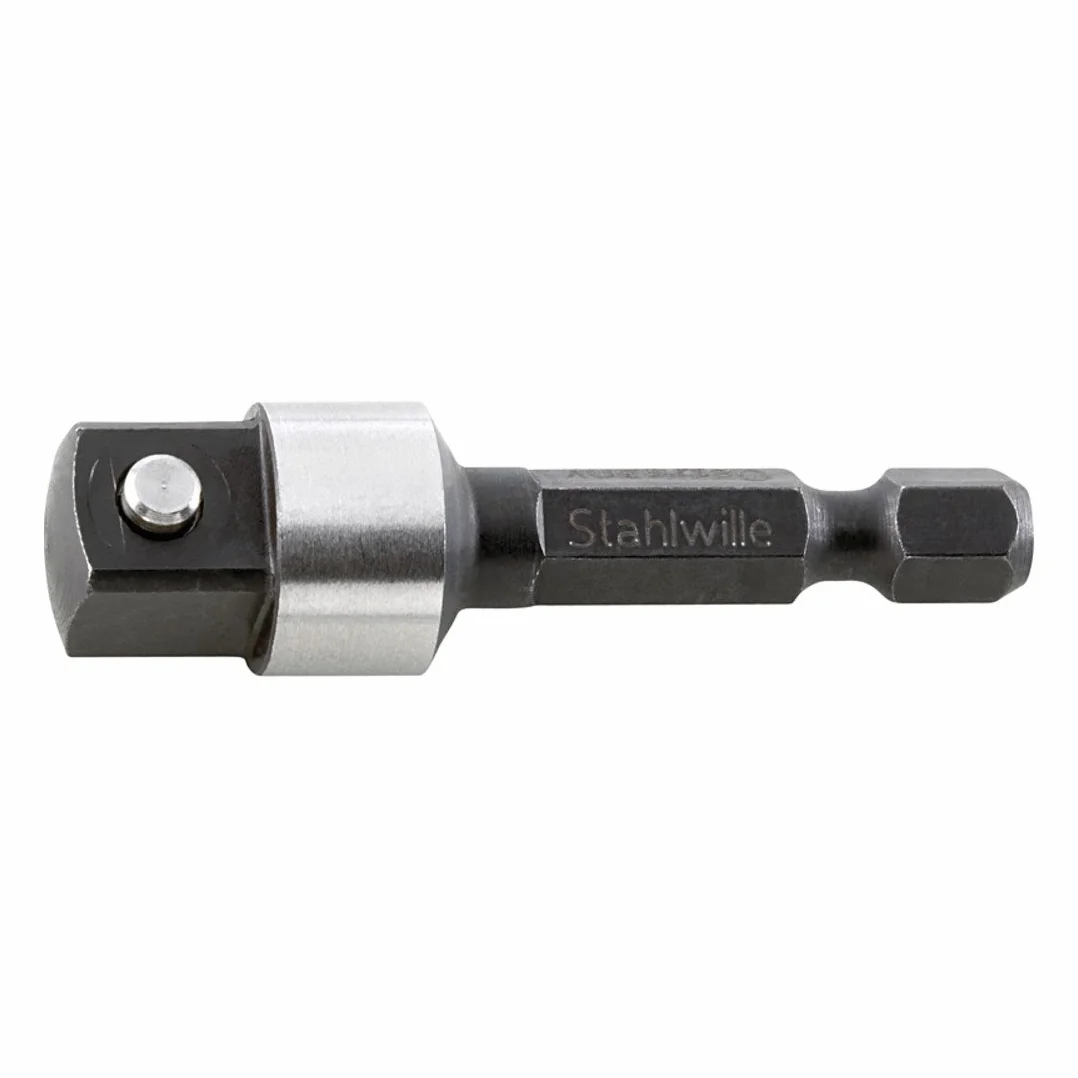 Stahlwille 32160001 3216/1 adapter do gniazda udarowego, obsługiwany maszynowo, długość 50 mm, 5 sztuk