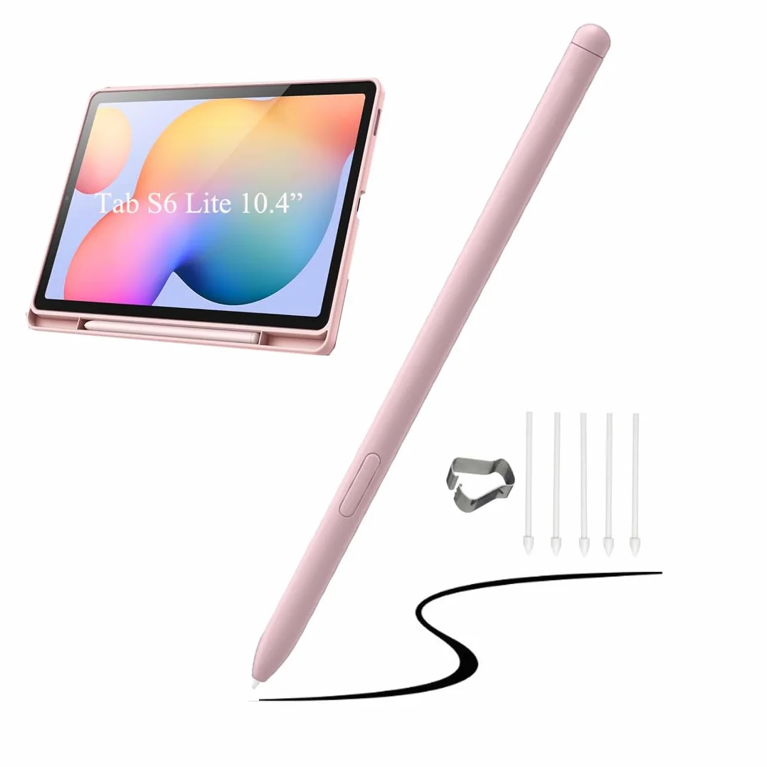 Galaxy Tab S6 Lite S Pen rysik do Samsung z wymiennymi stalówkami różowy