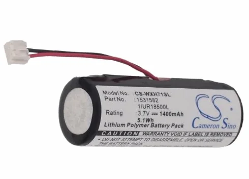 Cameron Sino akumulator do Wella Xpert HS71, Xpert HS71 Profi, Xpert HS75 PN:Wella 1/UR18500L, 1531582 1400 mAh/5,18 Wh